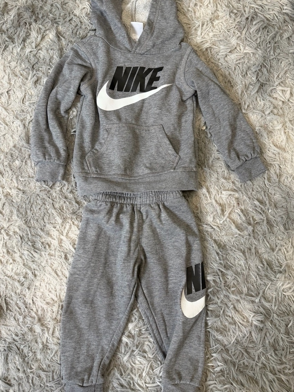 Nike toddler Grey set 2t